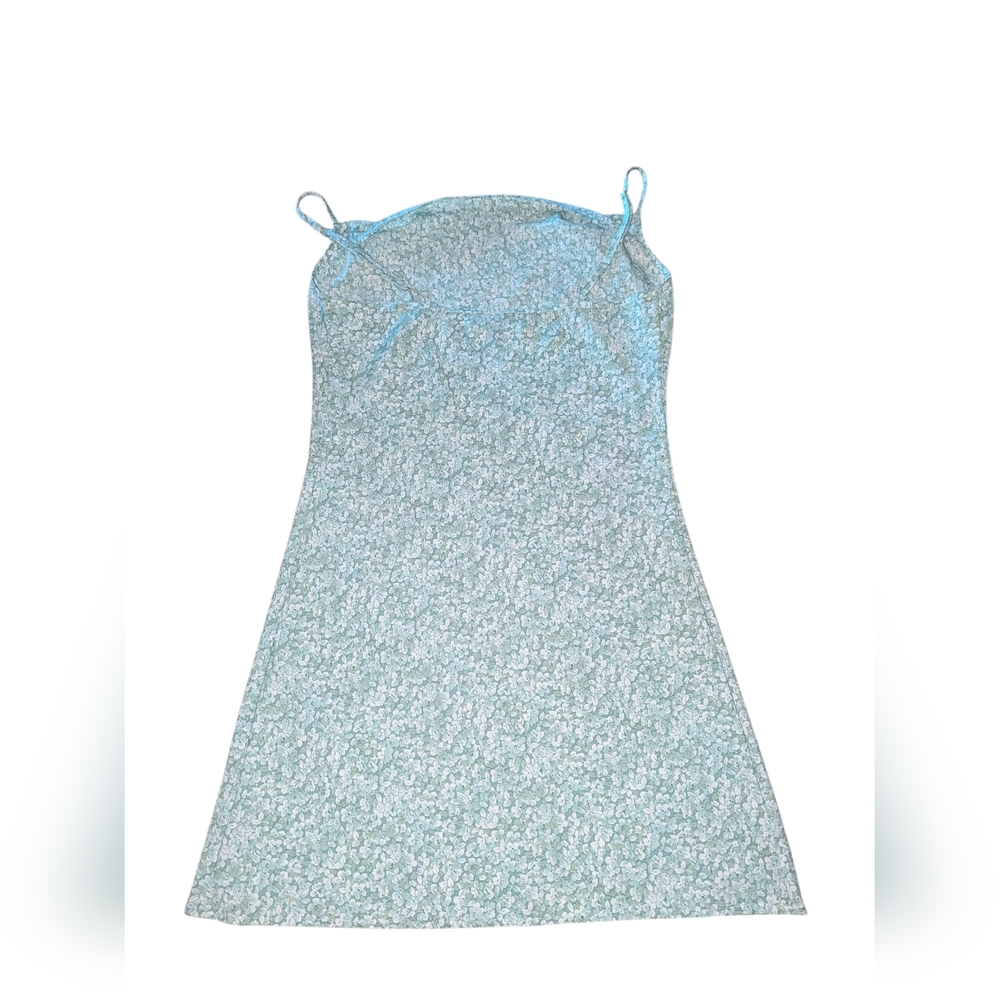 🛍️SHEIN Mint Green Floral Dress - Picture 5 of 5